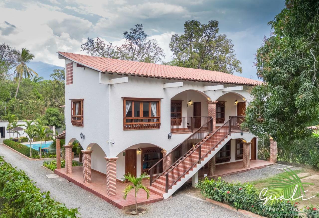 Finca Hotel Guali Santafe Santa Fe de Antioquia Kültér fotó